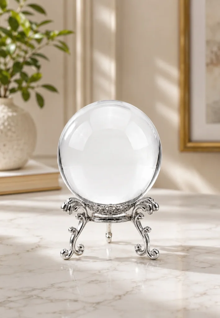 Round Crystal Glass